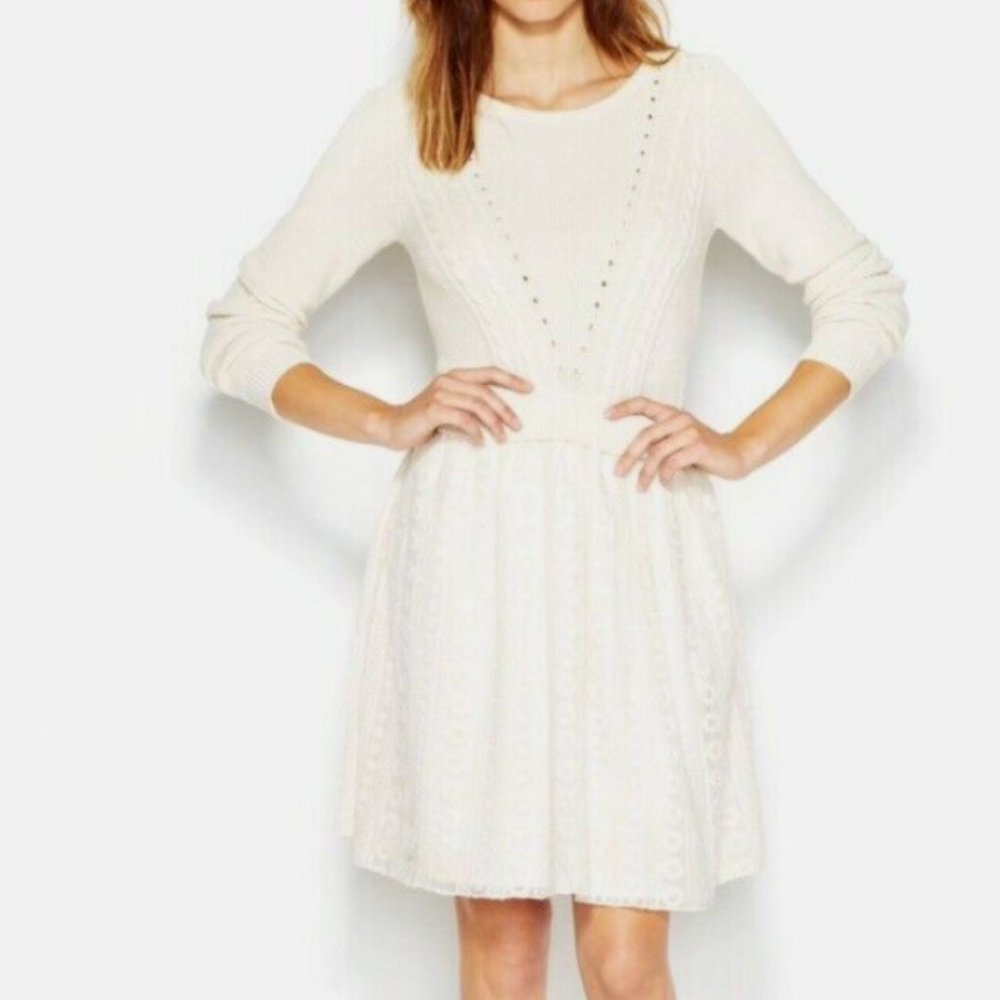 Maison Jules Sweater And Tulle Dress